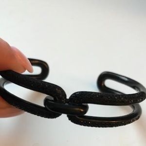 Micheal Kors Black Link Bracelet